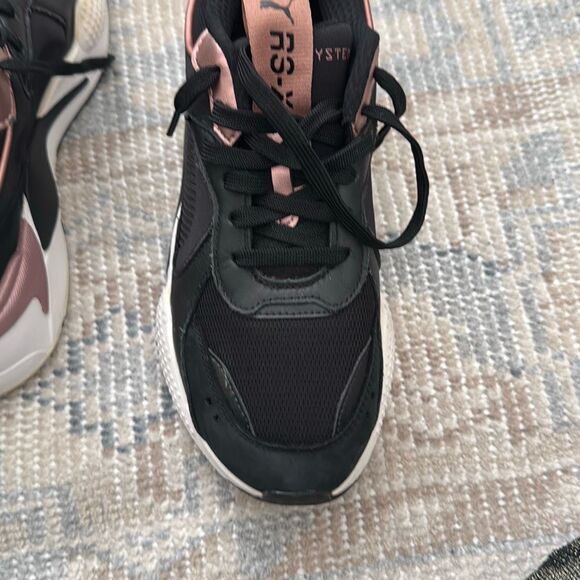 Puma RS-X Trophy Women’s Sneakers Black Rose Gold size 9.5 - Picture 9 of 11